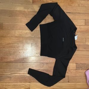 Cropped Gymshark workout top